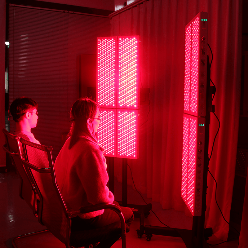 À la maison Deux personnes Thérapie par la lumière rouge 660nm 850nm - Lampe de thérapie proche infrarouge PDA Fabricant de lumière de thérapie rouge